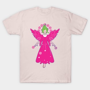 Pink Spring Angel T-Shirt